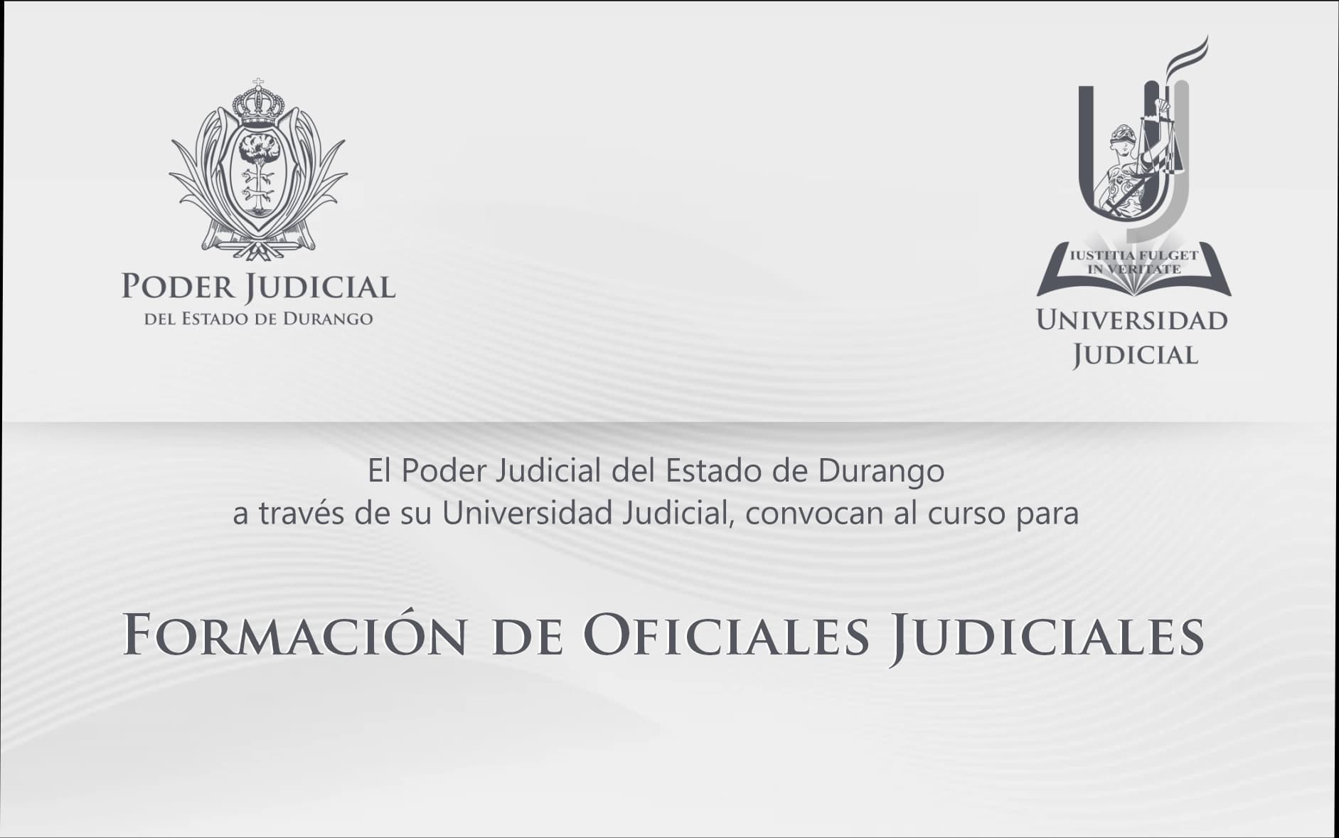 Formación de Oficiales Judiciales